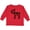 Red, variant on Inktastic Moose Silhouette Plaid Boys or Girls Long Sleeve Toddler T-Shirt