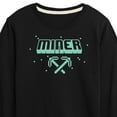 thumbnail image 3 of Instant Message - Gamer - Miner - Toddler & Youth Long Sleeve Graphic T-Shirt, 3 of 6