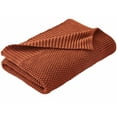 thumbnail image 5 of Better Homes & Gardens Copper Cotton-Blend Chunky Knit Throw, 50" x 60", 2.3 lb, All Ages, 5 of 8