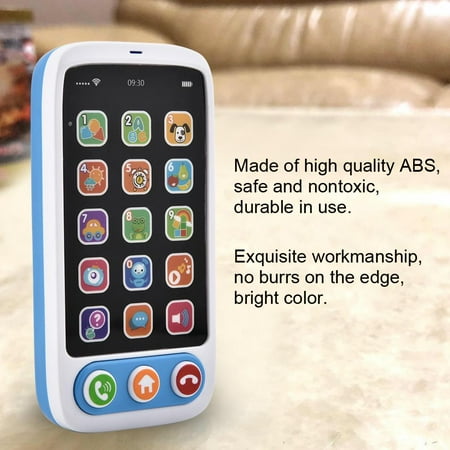 Herwey Telephone Jouet Jouer De La Musique Telephone Portable Apprentissage Du Telephone Anglais Bebe Enfants Education Cadeau Jouet Blague Jouet Tricky Walmart Canada