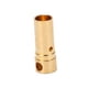 thumbnail image 1 of Conector Banana Macho Hembra De 3,5 Mm, Conectores Banana Tipo Bala Resistentes A La Oxidación, Cobre Puro Chapado En Oro Para Accesorios De Medición Electrónica, 1 of 7