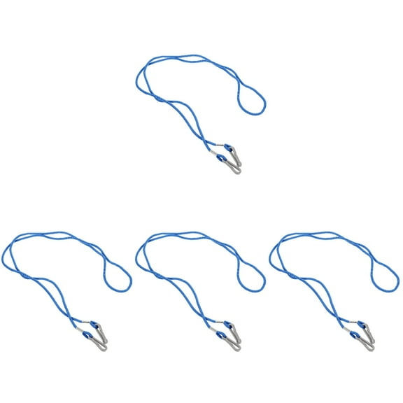 Elastic Mitten Clips, 4pcs Anti Lost Glove Clip Glove Keeper Holder Adjustable Gloves Suspender Hanger Rope Attachment