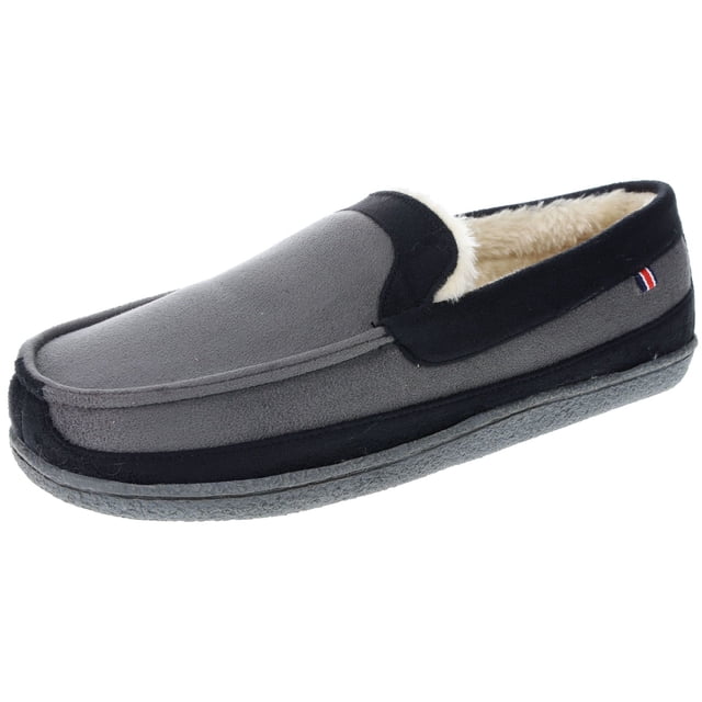 Pantuflas Clásicas Mocasin para Hombre IZOD con Espuma de Memoria y Calidez