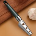 thumbnail image 4 of Scaler de acero inoxidable Scaler Scale Quick Scale Removedor de pescado Fishbone Scraper Scraper Food Descaler Restaurante Comestibles Scraping Tools Silver Inevent HA028572-01, 4 of 7