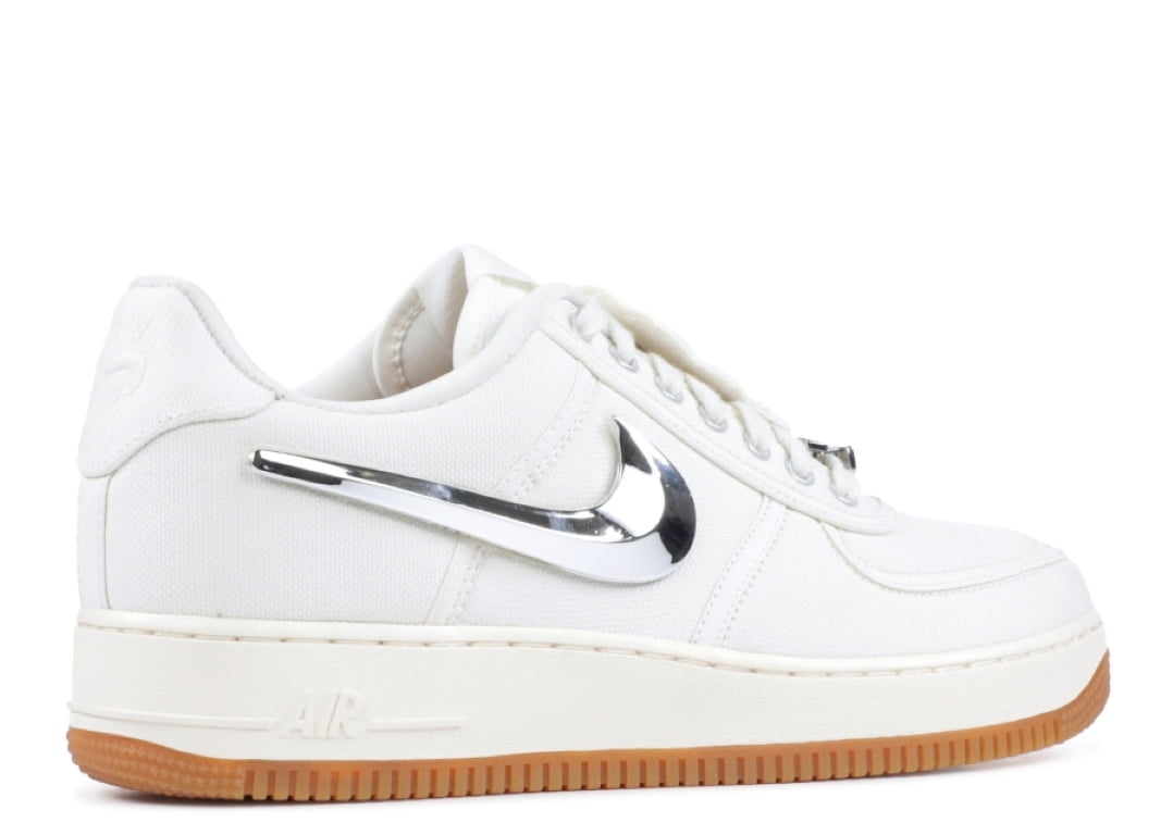 NIKE AIR FORCE 1 LOW TRAVIS SCOTT MEN'S SNEAKER AQ4211-101 - Walmart.com