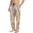 thumbnail image 4 of Vintage Feather Seashell Flower Men's Pajama Pants Lightweight Sleepwear Bottom Lounge Pants, 4 of 6