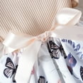 thumbnail image 4 of Robe d'Été pour Fille, Robe Tricotée Sans Manches pour Tout-Petit avec Imprimé Papillon, Robe Décontractée à Col Rond Longueur Genou pour Enfants, Tenue Quotidienne et Jeu, 4 of 5