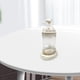 thumbnail image 5 of Candelabro decorativo con forma de farol para velas, decoración para centro de mesa de boda Blanco 14x30cm, 5 of 7
