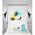 thumbnail image 3 of ABPHOTO Polyester 5x7ft Cake Smash Backdrop Boy 1st Birthday Backdrops for photography First Birthday Party Decorations Photo Background Studio Props, 3 of 4