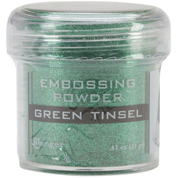 Ranger Embossing Powder Green Tinsel
