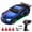 Blue -1, variant on 1:64 Scale 4WD RC Drift Car, High Speed Mini Remote Control Racing Vehicle With LED Lights And Proportional Steering RTR For Hobbyists- Black -1