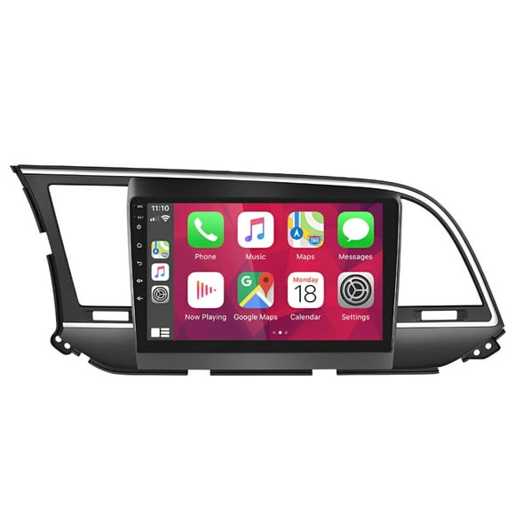 Molaner 2+32G Android 13 Double Din Car Radio Stereo for Hyundai Elantra 2016-2018,9" with Wireless CarPlay & Android Auto, GPS Navigation