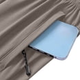 thumbnail image 6 of Tsesme Men's Gym Shorts with Zipper Pockets, Summer Lightweight Quick Dry Casual Shorts, Outdoor Workout Athletic Shorts,Khaki,5XL, 6 of 8