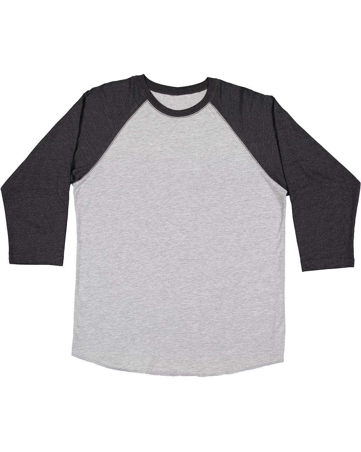 Aquaguard 100% Cotton Men's Vintage Baseball T-Shirt crew neck tee (3 Pack) - XL - VN Heather/VN SMOKE