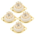 thumbnail image 1 of OULII 4Pcs Vacuum Tube Socket Ceramic Design for Audio Equipment Heat Resistance, 1 of 8