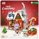 thumbnail image 3 of Bloques de construcción de Casa de Navidad para niños, juguete de ladrillos para armar Mini árbol de Navidad, muñeco de nieve, Papá Noel, 788, piezas, LOZ, 2023, 3 of 3