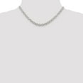 thumbnail image 2 of Auriga 925 Sterling Silver 6.1 mm Cable Chain Necklace for Women 16", 2 of 5