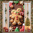 thumbnail image 4 of Festive Gingerbread Christmas Cookies Holiday Banner for Christmas Party Home Decoration Holiday Event, 4 of 9