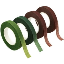 SEWCHICS Green Floral Tape for Flower Arrangements, Stem Wrapping Tape for Crafts and Bouquets