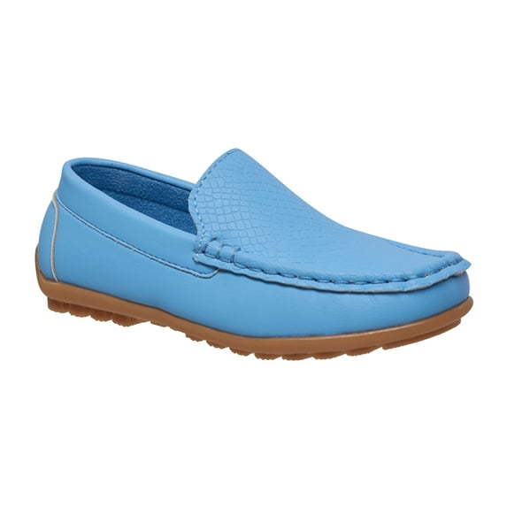 coXist Kids Toddlers Boys Girls Leather Slip On Loafers Moccasin Boat Dress Shoes
