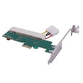 thumbnail image 4 of PCI-Express To PCI Adapter Card PCI-E X1/X4/X8/X16 Slot With 4 Pin Power Cable Card,1 x PCI-Express to PCI Adapter Card,green, 4 of 8