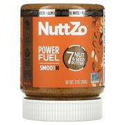 Nuttzo, Power Fuel, 7 Nut & Seed Butter, Smooth, 12 oz Pack of 2