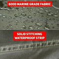 thumbnail image 2 of Jinsinto Lawn Mower Cover, Riding Mower Cover, Lawn Mower Cover Heavy Duty Waterproof UV Protection Tractor Covers, Water Resistant Tractor Cover Green 245, 2 of 5