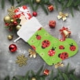 thumbnail image 6 of Coolnut 2 Pack Flowers and Ladybug Christmas Stockings 17.7 Inch Gift Holders for Party Holiday Decorations Ornaments（534） Decor Gifts, 6 of 7