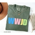 thumbnail image 3 of Comfort Colors What Would Jesus Do Shirts – WWJD Christian Tees & Sweatshirts, 3 of 8