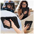 thumbnail image 5 of FJLBDE Case for Samsung Galaxy Tab S6 Lite 10.4 Inch 2024/2022/2020 with 360 Kickstand, Shoulder Strap Carrying Protective Cover, Black, 5 of 6