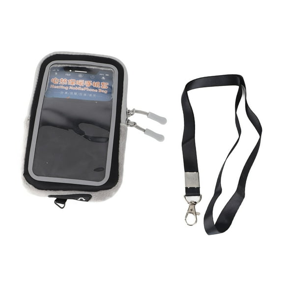 Electric Mobile Phone Heating Bag Battery Protection Large Space Universal Heated Mobile Phone Case with Camera Window