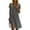 106# Khaki, variant on UoCefik Guest Wedding Dresses For Women 2025 Summer Short Sleeve V Neck Knee Length Dress Trendy Floral Beach Elegant Sundress Loose Fit Casual Flowy Dresses Gray L