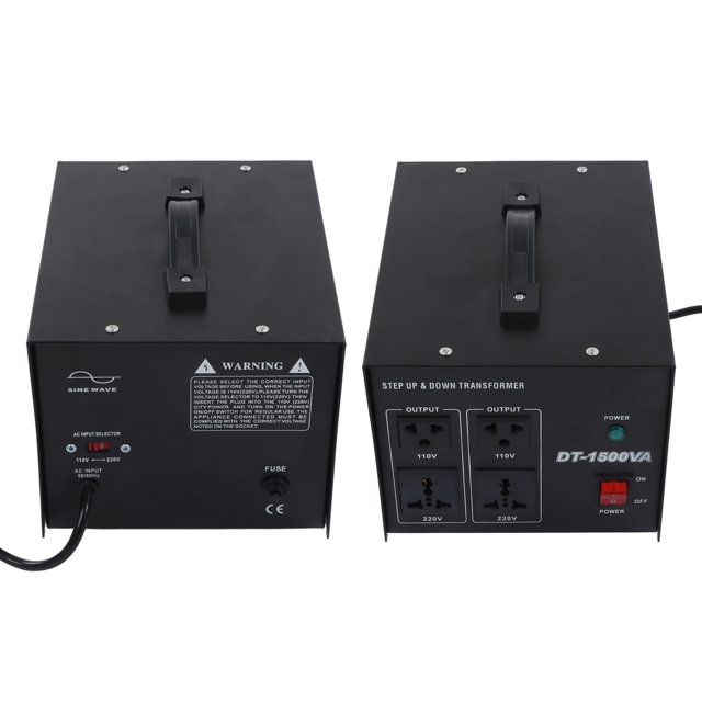 Convertidor De Voltaje De 1500 W Transformador Elevador Transformador Elevador Convertidor Elevador De Alta Resistencia Potencia 110 V A 220 V Para Equipos Eléctricos