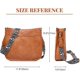 thumbnail image 2 of Liangnv Bolsos cruzados grandes para mujer con correas de 3 piezas Bolsos cruzados de cuero vegano Bolsos de hombro, 2 of 5