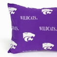 thumbnail image 5 of Kansas State Wildcats Pillowcase Pair, Standard, 20" x 30" (2 Standard Pillowcases), 5 of 8