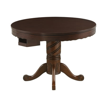 Turk 3-in-1 Round Pedestal Game Table (incomplete only base Tobacco Box 2/2)