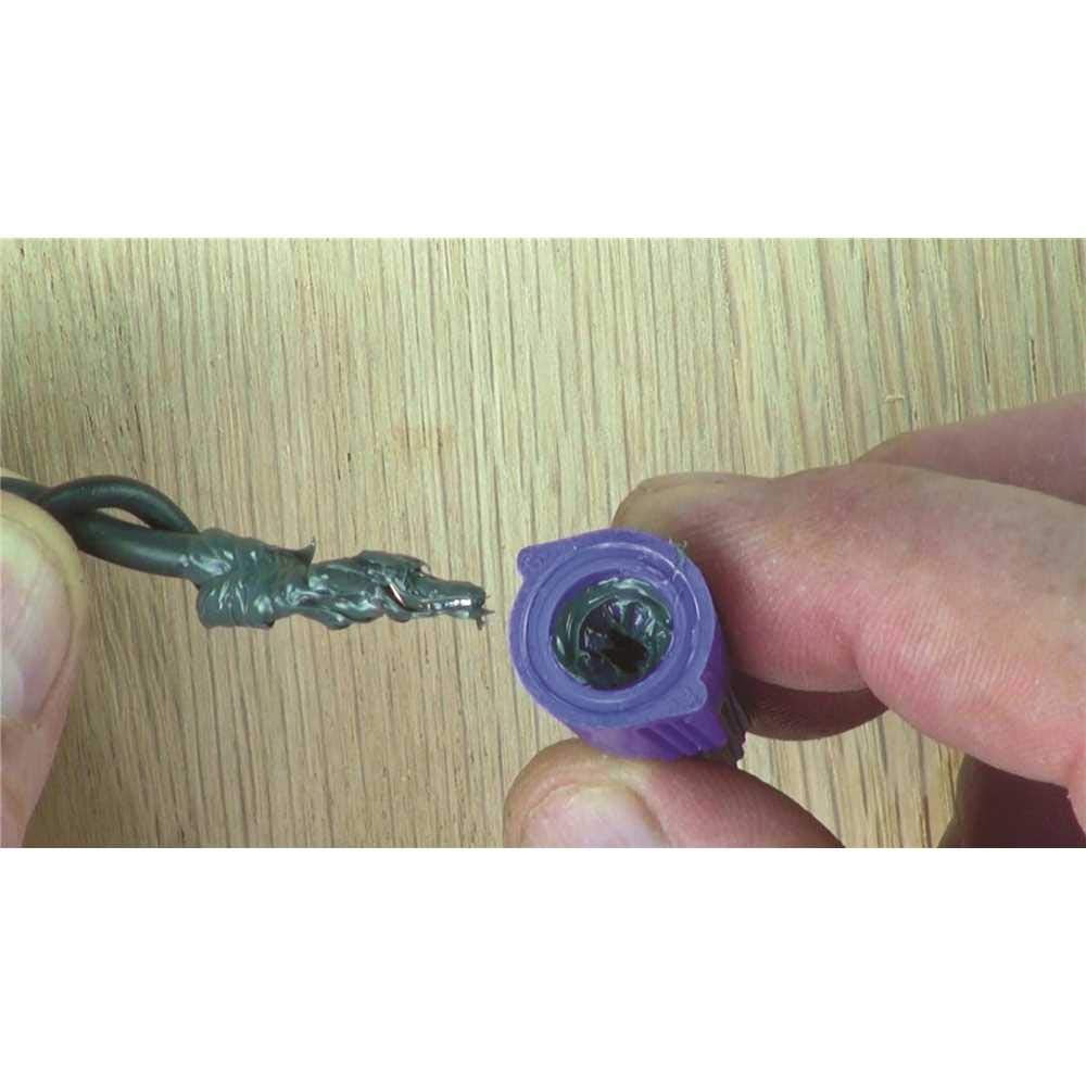Ideal Twister Al/Cu Wire Connector, 65 - Purple, 10 Per Pack