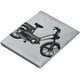 thumbnail image 4 of Funda para bicicleta impermeable y a prueba de polvo SSuperp gris 210 x 100 cm, 4 of 5