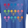 thumbnail image 3 of Disney - Multi Color Mickey Grid - Women's Short Sleeve Graphic T-Shirt, 3 of 5