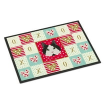 Carolines Treasures CK5109MAT Cymric 2 Cat Love Door Mat Indoor Rug or Outdoor Welcome Mat 18x27 Doormat 27"L x 18"W