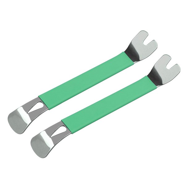 Herramienta para desmontar el interior del sistema de audio del automóvil, destornillador de palanca de acero revestido de color, modificación, mantenimiento, placa de palanca de acero inoxidable y