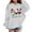 Blanc, variante sur Lovzfmll Style Vacances Garçons & Filles Chandail à Capuche Manches Longues de Noël avec Poches, Grand Chandail Décontracté pour Enfants, Saisonnier d'Hiver, Design Joyeux pour Tout-Petits 3 Ans