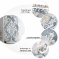 thumbnail image 5 of Small Stall Shower Curtain 36x72 Inch Narrow Half Size White Beige Floral Bath Curtains Bathroom Decor Vintage Flower Abstract Art Waterproof Fabric Shower Curtain Set with Hooks 36 Inch, 5 of 6