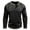 Black, variant on Mens Color-Blocking Long Sleeve Henley Shirts Fashion Relaxed Pullover Casual Button Down Fit Solid Lounge Tops Green