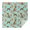 Boxer Dog Pitbull-1, variant on Bull Terrier Dog and Flower Florals Square Tablecloth,Waterproof Square Table Cover,Wipeable Spillproof Washable Table Cover for Home Kitchen Party Decor 42"X42"(107x107cm)