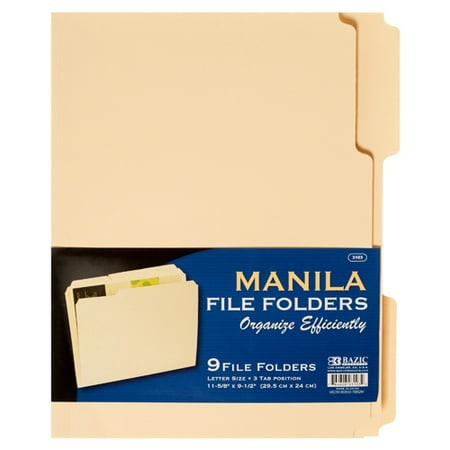 New 316561  File Holder 9Pc Yellow Manila (48-Pack) Filing Cheap Wholesale Discount Bulk Seasonal Filing (Best Pandesal In Manila)