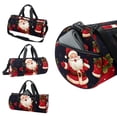 thumbnail image 3 of Santa Claus Large Capacity Sports Bag with Interior Zipper Pocket for Soccer, Gym, Weekend Getaways, and Travel Tote in 17.7 Inches Size, 3 of 6