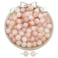 thumbnail image 1 of Cuentas de vidrio con forma de hielo a través de tinta que florecen con cuentas de oro, cuentas de vidrio hechas a mano, collar, pulsera, cadena, joyería, cuentas sueltas, accesorios, 1 of 5