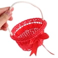 thumbnail image 3 of ADDHAT 5Ud Cestas Decorativas Redondas De Ratán Con Asa Para Organización Y Flores, 3 of 6