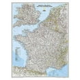 thumbnail image 1 of France, Belgique et Pays-Bas Classique, Laminé: Cartes Murales Pays & Régions, 1 of 2